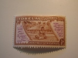 1 Tokelau Islands Vintage Unused Stamp(s)