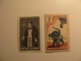 2 Monaco Vintage Unused Stamp(s)