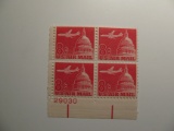 4 Vintage Unused Mint U.S. Stamps