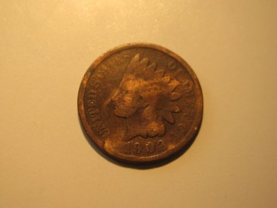 US Coins: 1902 Indian Head
