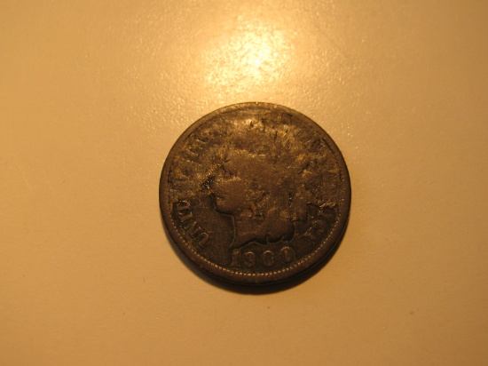 US Coins: 1900 Indian Head