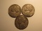 US Coins: 3x1947 5 cents