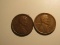 US Coins: 2x1919-S Wheat pennies