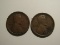 US Coins: 2x1918-S Wheat pennies