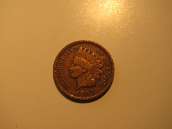 US Coins: 1907 Indian Head