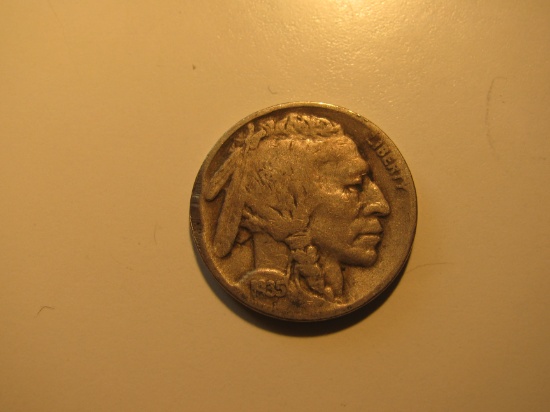 US Coins: 1929 Buffalo 5 Cents