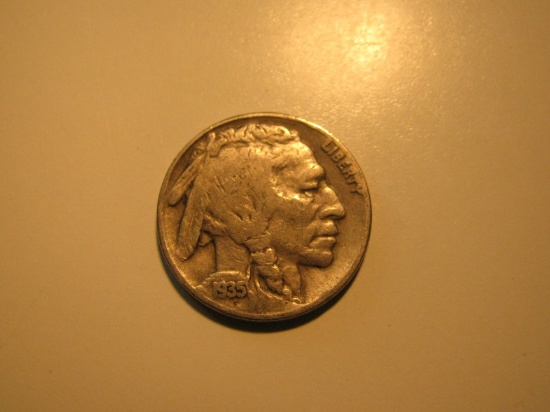 US Coins: 1935-S Buffalo 5 Cents