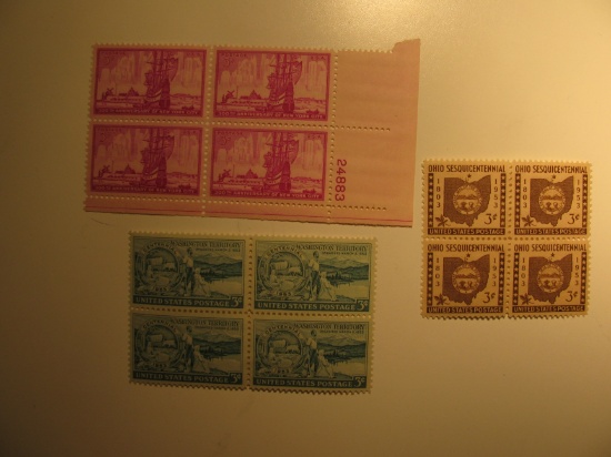 12 Vintage Unused Mint U.S. Stamps