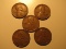 US Coins: 5x1928 Wheat pennies