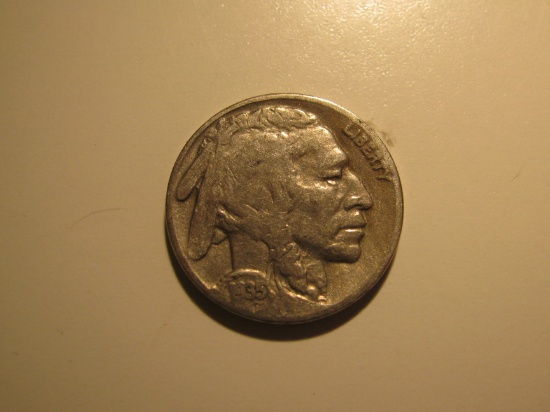 US Coins: 1x1935-S Buffalo 5 cents