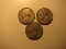 US Coins: 3x1947 5 cents
