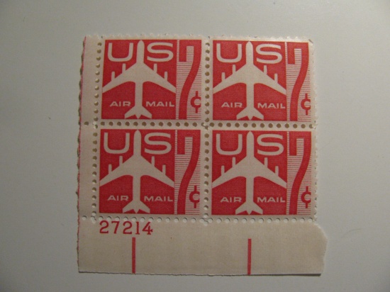 4 Vintage Unused Mint U.S. Stamps