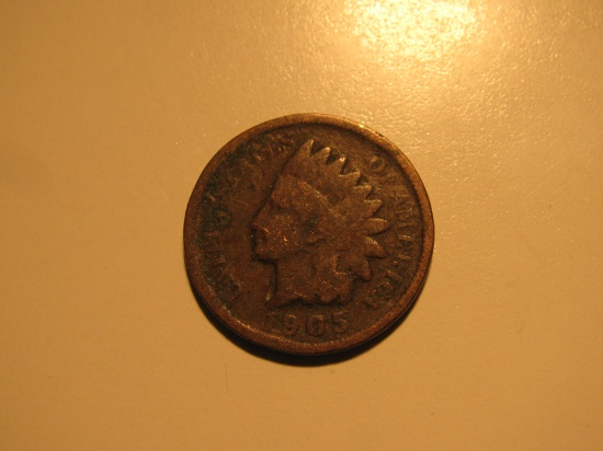 US Coins: 1905 Indian Head