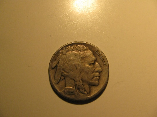 US Coins: 1935-S Buffalo 5 Cents