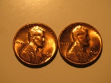 US Coins: 2xBU/Very clean 1968-S penney