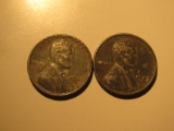 US Coins: 1x1943-D & 1x1943-S steel pennies