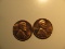 US Coins: 2xBU/Very clean 1968-S pennies