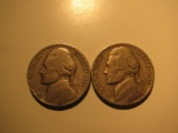 US Coins: 1941 & 1947 5 cents