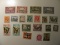 Vintage stamps set of: Germany, Sierra Leon, Rhodesia, Kenya & Brunei