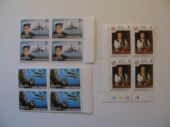Vintage stamps set of: Maldvies