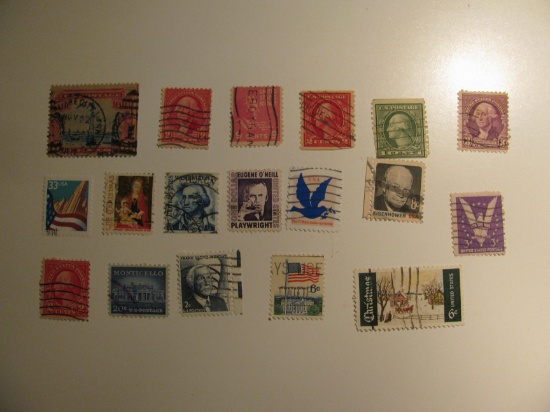 Vintage stamps set of: USA