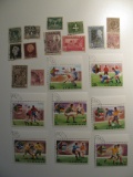 Vintage stamps set of: Malaya, Liberia & Netherlands