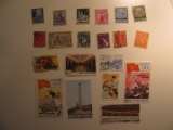 Vintage stamps set of: Niger, Nigeria, N. Korea & germany