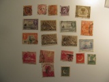 Vintage stamps set of: Nyasaland, Pakistan & Sweden