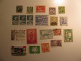 Vintage stamps set of: Sweden & Philippines