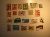 Vintage stamps set of: Belgium Cong & Australia