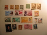 Vintage stamps set of: Rwanda, Turkey & Germany