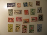 Vintage stamps set of: Sweden Gold Coast, Uganda,