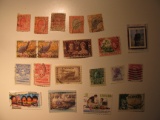 Vintage stamps set of: Canada, Zambia, Transval, Tangier, Basutoland,