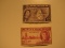 2 Montserrat Vintage Unused Stamp(s)