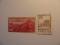 2 China Vintage Unused Stamp(s)