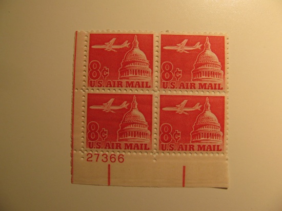 4 Vintage Unused Mint U.S. Stamps