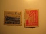 2 Estonia Vintage Unused Stamp(s)