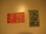 2 Italy Vintage Unused Stamp(s)