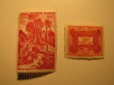 2 French Africa Vintage Unused Stamp(s)