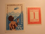2  Papua New Guinea Vintage Unused Stamp(s)