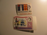 2 Tristan De Chua Vintage Unused Stamp(s)