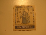 1 Portugeese India Vintage Unused Stamp(s)