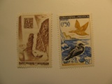 2 St. Pierre & Miquelon Vintage Unused Stamp(s)