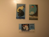 3 South Africa Vintage Unused Stamp(s)