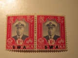 2 South West Africa (Namibia)Vintage Unused Stamp(s)