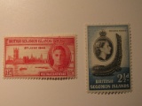 4 Solomon Islands Vintage Unused Stamp(s)