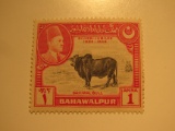 1 Bahawalpur Vintage Unused Stamp(s)