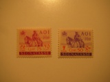 2 St. Italian East Africa Vintage Unused Stamp(s)