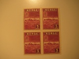 4 Norway Vintage Unused Stamp(s)