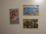 3 Australia Vintage Unused Stamp(s)